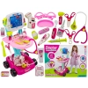 Wózek Lekarski Dla Dziewczynki Z Akcesoriami, Zestaw Doktora Różowy