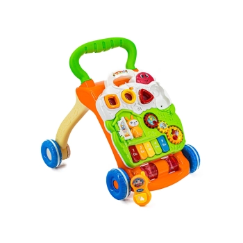 Wielofunkcyjny Interaktywny Jeździk Pchacz Grający