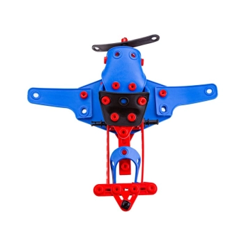 Klocki ELASTYCZNE Konstrukcyjne, Maszyny, Pojazdy, Auto, Samochód, Samolot, Pociąg Do Rozkręcania I Skręcania 6w1 142 El.