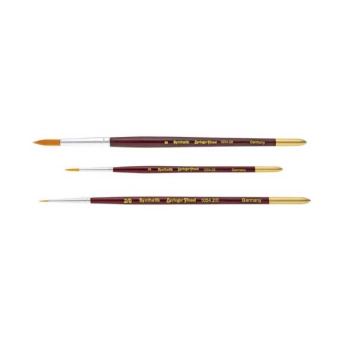 Pędzel okrągły - Springer 1054 - rozm. 06 – włosie syntetyczne Toray