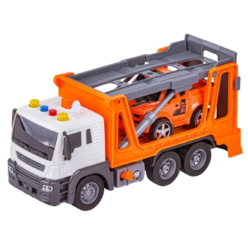 Multifunkcyjna Ciężarówka, Laweta, Transporter + Samochód Pomoc Drogowa 1:16 Auto