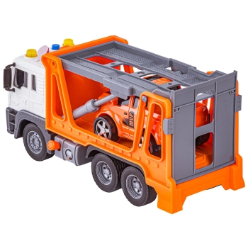 Multifunkcyjna Ciężarówka, Laweta, Transporter + Samochód Pomoc Drogowa 1:16 Auto