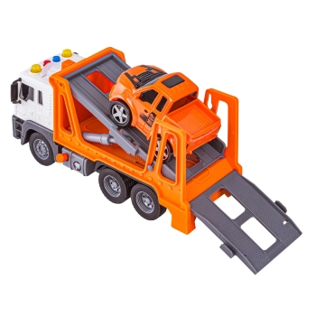 Multifunkcyjna Ciężarówka, Laweta, Transporter + Samochód Pomoc Drogowa 1:16 Auto