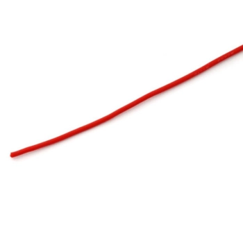 Przewód silikonowy 0,5 mm2 (20AWG) (czerwony) 1m