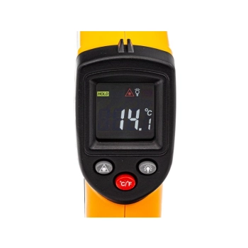 Pirometr - termometr laserowy Od-50 Do 530°C BENETECH Pomarańczowy