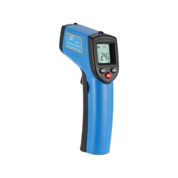 Pirometr - termometr laserowy Od-50 Do 530°C BENETECH Niebieski