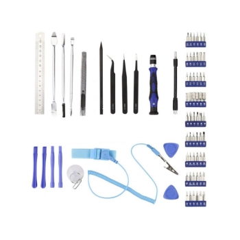 Duży Zestaw Precyzyjnych Narzędzi, Wkrętaki, Pęsety 79w1