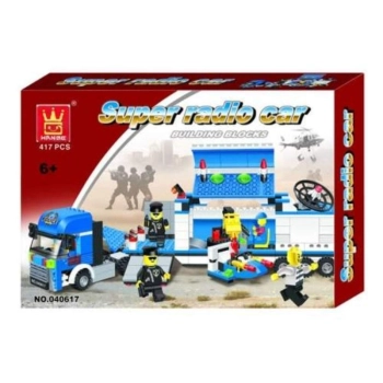 Edukacyjne Klocki - Policja - Zestaw Policyjny