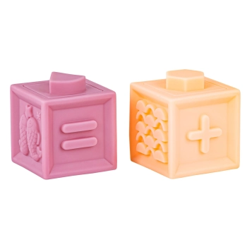 Miękkie Klocki Sensoryczne, Cyferki, Figury geometryczne, Kształty 12 sztuk, Edukacyjny zestaw klocków dla malucha