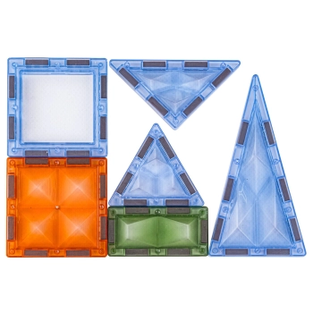 Konstrukcyjne Klocki Magnetyczne PARK DINOZAURÓW 90 El.