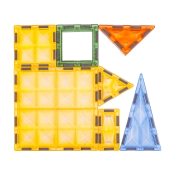 Konstrukcyjne Klocki Magnetyczne PARK DINOZAURÓW 116 El.