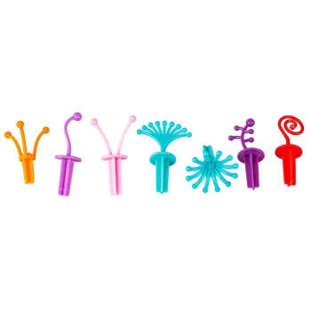 Klocki konstrukcyjne w kuferku, Ogród Kwiatki, Zestaw Do Zbudowania Kwiatowej Kompozycji 135 El.