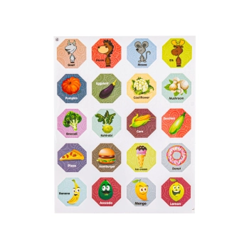 Świecące Klocki Magnetyczne, Tor Kulkowy Dla Kulek 75 Elementów Kulodrom