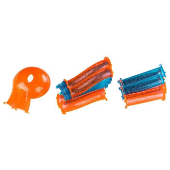 Świecące Klocki Magnetyczne, Tor Kulkowy Dla Kulek 292 Elementy Kulodrom