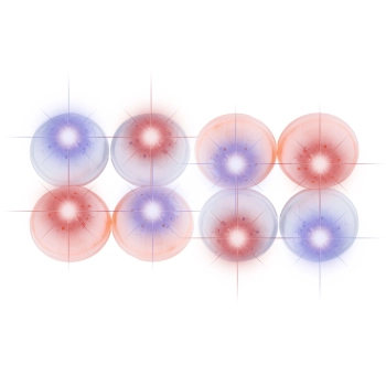 Świecące Klocki Magnetyczne, Tor Kulkowy Dla Kulek 292 Elementy Kulodrom