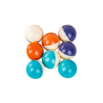 Klocki Magnetyczne Konstrukcyjne TOR KULKOWY Świecące Elementy 142 El. Kulodrom