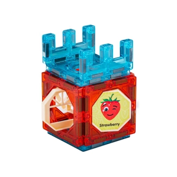 Świecące Klocki Magnetyczne, Tor Kulkowy Dla Kulek 230 Elementów Kulodrom