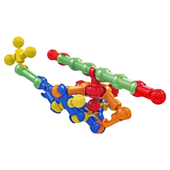 Kolorowe Klocki Konstrukcyjne Szkielet 40 Elementów