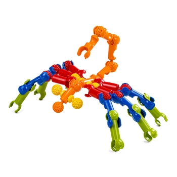 Kolorowe Klocki Konstrukcyjne Szkielet 40 Elementów