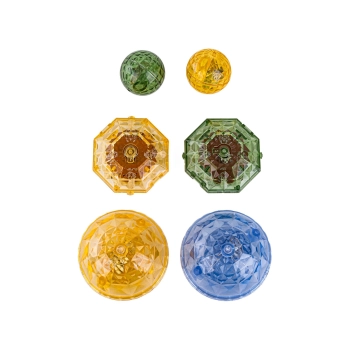 Konstrukcyjne Klocki Magnetyczne Świecące Elementy ZWIERZĘTA 124 El.