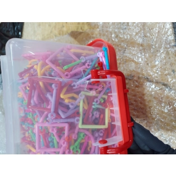 Słomki, Patyczki Konstrukcyjne, Klocki Edukacyjne 2500 Elementów Przecena 1