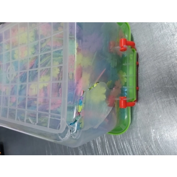 Klocki Konstrukcyjne, Rzepy, Kreatywne Rzepki Czepki Płatki Śniegu ok. 1500 Sztuk DUŻE 4,1CM Przecena 1