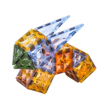 Konstrukcyjne Klocki Magnetyczne 100 Elementów