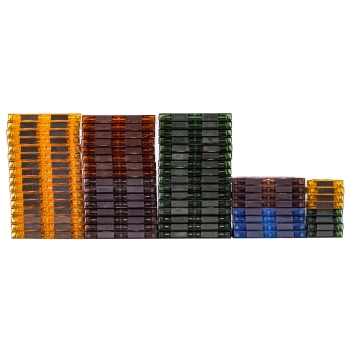 Konstrukcyjne Klocki Magnetyczne 153 Elementy