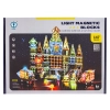 Konstrukcyjne Klocki Magnetyczne Świecące Elementy + Pojazdy 147 El.