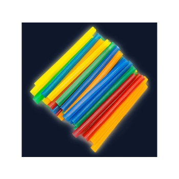 Słomki Konstrukcyjne, Klocki , Patyczki 560el. Świecące W Ciemności, Nowa Wersja 3D