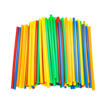 Słomki Konstrukcyjne, Klocki , Patyczki 1000 El, Kuferek, 3D Nowa Wersja