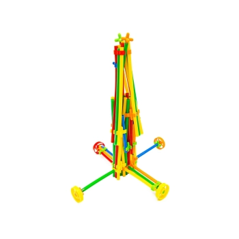 Słomki Konstrukcyjne, Klocki Edukacyjne, Patyczki 1000 Elementów