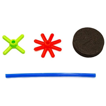 Słomki Konstrukcyjne, Klocki, Patyczki ok. 1200 Sztuk Kuferek Przecena 1