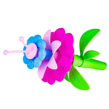 Klocki Konstrukcyjne Ogród Kwiatki, Zestaw Do Zbudowania Kwiatowej Kompozycji 104 EL Przecena 1