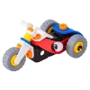 Klocki Elastyczne, Konstrukcyjne 40 El. Motocykl, Trójkołowy Pojazd Do Rozkręcania I Skręcania 2w1