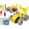Klocki Elastyczne, Konstrukcyjne 48 El. Samochód, Auto, Wyścigówka Do Rozkręcania I Skręcania 2w1