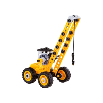 Klocki Konstrukcyjne, Maszyny, Pojazdy Budowlane, Auto, Samochód Do Rozkręcania I Skręcania 8w1