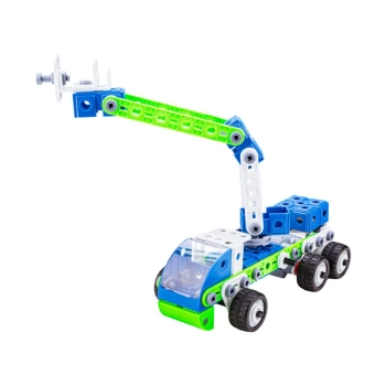 Klocki Konstrukcyjne, Pojazdy Budowlane, Auto, Samochód, Samolot Do Rozkręcania I Skręcania 18w1