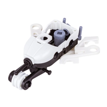 Klocki Konstrukcyjne 161 El. POLICJA, ZESTAW POLICYJNY, Motocykl, Ponton, Samochód Do Rozkręcania I Skręcania 8w1