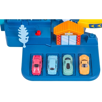 Zjazd Tor Samochodowy Parking Winda Stacja kosmiczna + Pojazdy