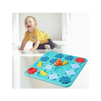 Gra Logiczna, Zbuduj Tor Dla Koparki, Trasa, Przeprawa, Łamigłówka Z Klockami