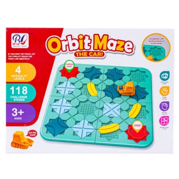 Gra Logiczna, Zbuduj Tor Dla Koparki, Trasa, Przeprawa, Łamigłówka Z Klockami