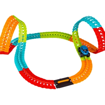 Elastyczny Tor Samochodowy, Wyścigowy 144 Elementy