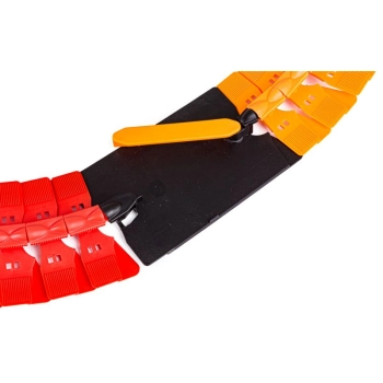 Elastyczny Tor Samochodowy, Wyścigowy 192 Elementy, Świecące Elementy Toru