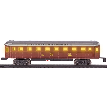 Elektryczna Kolejka Lokomotywa - Parowóz + 5 Wagonów