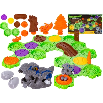 Gra Logiczna, Zbuduj Tor Dla Dinozaura, Trasa, Przeprawa Dla Dinozaura, Klocki, Tor Przeszkód