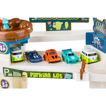 Tor Samochodowy, Parking, Garaż z Windą Park Dinozaurów