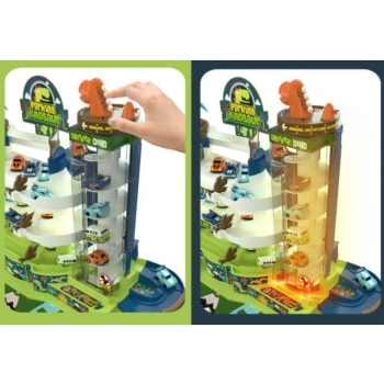 Tor Samochodowy, Parking, Garaż z Windą Park Dinozaurów