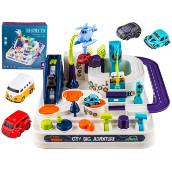 Interaktywny Tor Przeszkód + Pojazdy, Zjazd Samochodowy Parking