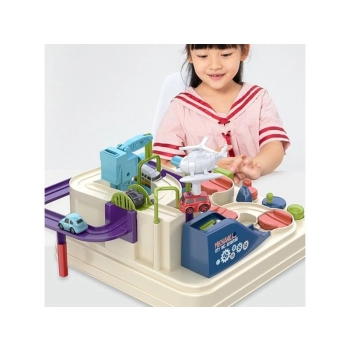 Interaktywny Tor Przeszkód + Pojazdy, Zjazd Samochodowy Parking